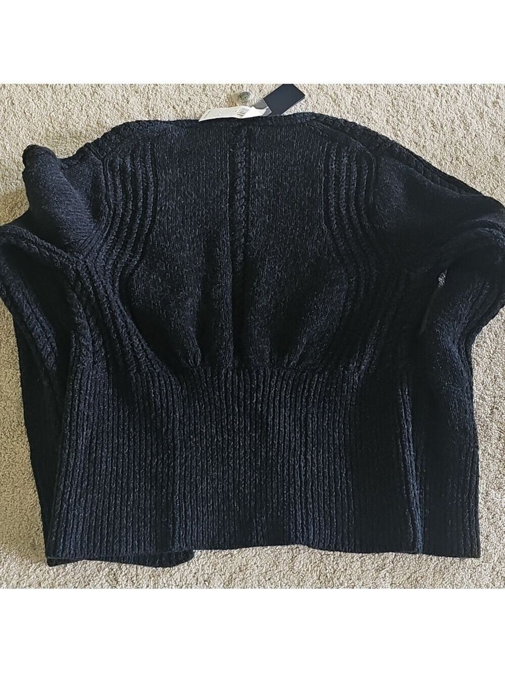 Polo Ralph Lauren Women's Cotton Blend Textured Cardigan - Picture 4 of 8